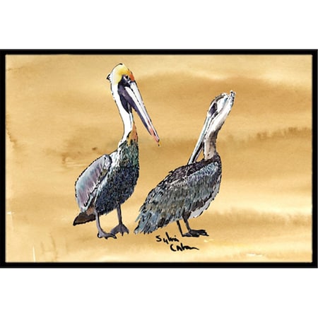 Carolines Treasures Pelican Indoor Or Outdoor Mat - 18 x 27 in. 8408-MAT